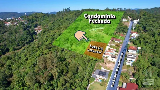 Lote/Terreno à venda, 1389m² no Velha, Blumenau