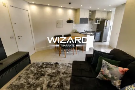 Apartamento com 1 Quarto para alugar, 58m² no Jardim Ampliação, São Paulo