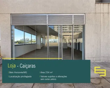 Ponto Comercial à venda, 234m² no Caiçaras, Belo Horizonte