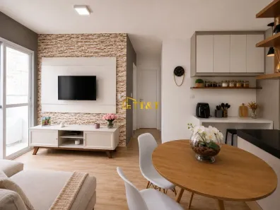 Apartamento com 2 Quartos à venda, 55m² no Loteamento Jardim Sol Nascente, Jacareí