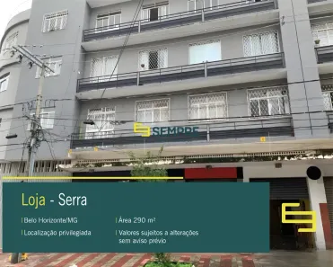 Ponto Comercial à venda, 290m² no Serra, Belo Horizonte