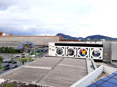 Sala Comercial com 1 Quarto para alugar, 36m² no Ponta da Praia, Santos
