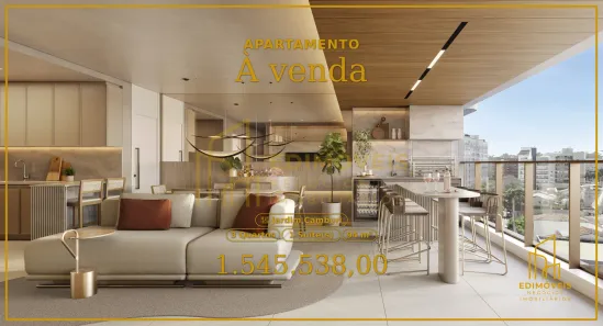 Apartamento com 3 Quartos à venda, 94m² no Jardim Camburi, Vitória