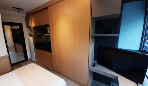 Apartamento com 1 Quarto para alugar, 20m² no Pinheiros, São Paulo