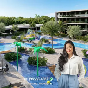 Apartamento com 1 Quarto à venda, 31m² no Porto de Galinhas, Ipojuca