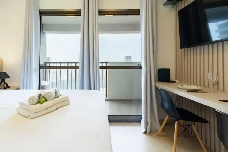 Apartamento com 1 Quarto para alugar, 32m² no Consolação, São Paulo