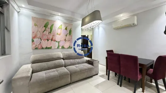 Apartamento com 2 Quartos para alugar, 75m² no Macuco, Santos