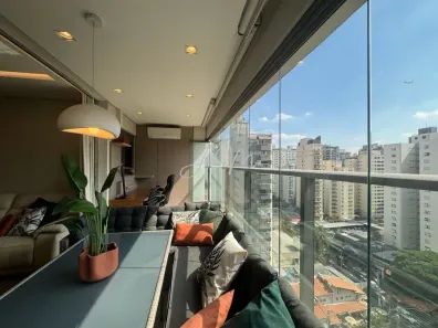 Apartamento com 2 Quartos para venda ou aluguel, 74m² no Indianópolis, São Paulo
