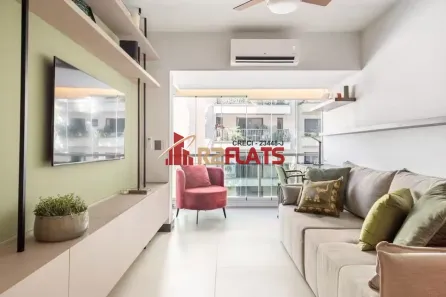 Flat com 1 Quarto à venda, 45m² no Vila Nova Conceição, São Paulo