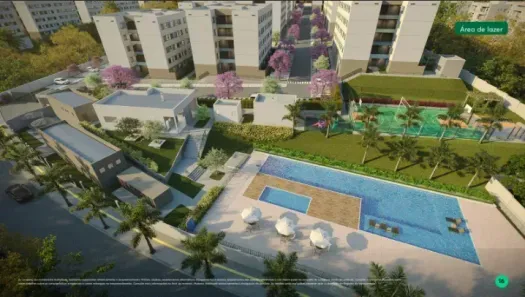 Apartamento com 2 Quartos à venda, 42m² no Fragoso, Paulista