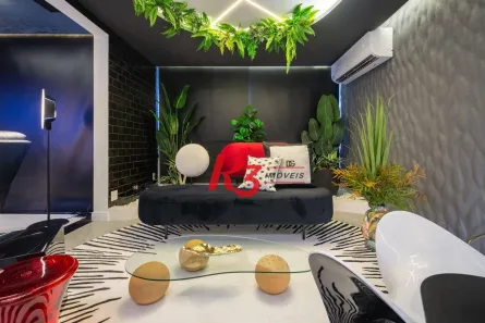 Apartamento com 1 Quarto à venda, 126m² no Gonzaga, Santos