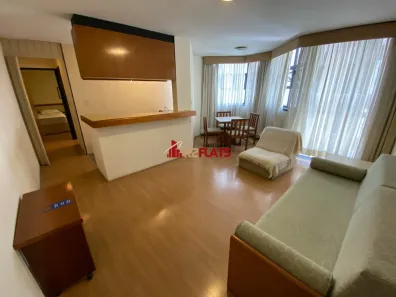 Flat com 1 Quarto para alugar, 48m² no Campo Belo, São Paulo