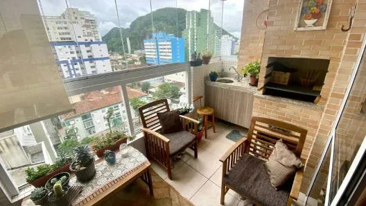 Apartamento com 2 Quartos à venda, 77m² no Centro, São Vicente