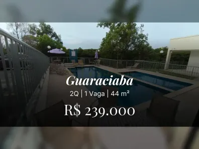 Apartamento com 2 Quartos à venda, 44m² no Guaraciaba, Serra