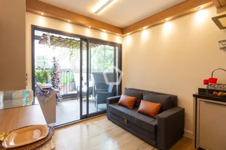 Apartamento com 1 Quarto à venda, 34m² no Indianópolis, São Paulo