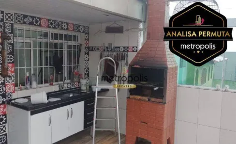 Sobrado com 6 Quartos à venda, 200m² no Vila Metalúrgica, Santo André