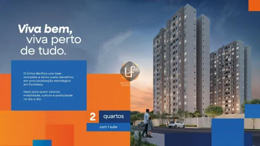 Apartamento com 2 Quartos à venda, 48m² no Damas, Fortaleza