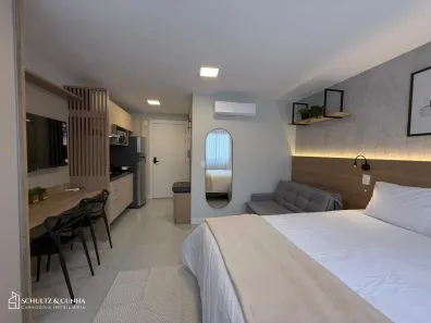 Apartamento com 1 Quarto para venda ou aluguel, 25m² no Boa Vista, Porto Alegre