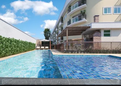 Apartamento com 3 Quartos à venda, 67m² no Cumbuco, Caucaia