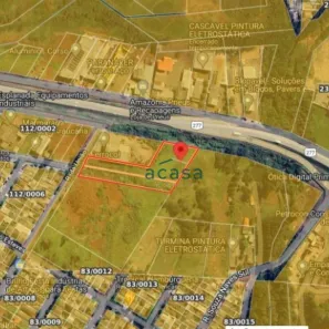 Lote/Terreno à venda, 10365m² no Cascavel Velho, Cascavel