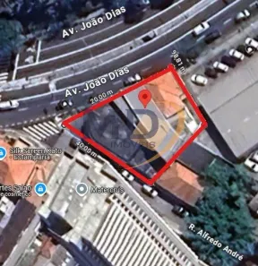Lote/Terreno para alugar, 570m² no Santo Amaro, São Paulo