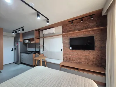 Apartamento com 1 Quarto para alugar, 25m² no Vila Olímpia, São Paulo