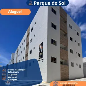 Apartamento com 2 Quartos para alugar, 50m² no Gramame, João Pessoa