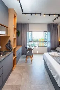 Apartamento com 1 Quarto à venda, 29m² no Brooklin Paulista, São Paulo