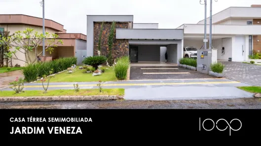 Casa de Condomínio com 3 Quartos para alugar, 200m² no Residencial Condomínio Jardim Veneza, Senador Canedo