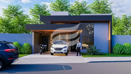 Casa de Condomínio com 3 Quartos à venda, 132m² no Aeroporto, Araçatuba