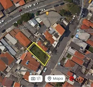 Lote/Terreno à venda, 185m² no Vila Formosa, São Paulo