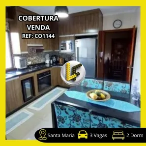 Cobertura com 2 Quartos à venda, 161m² no Santa Maria, Santo André