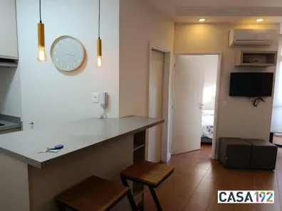 Apartamento com 1 Quarto para alugar, 40m² no Indianópolis, São Paulo