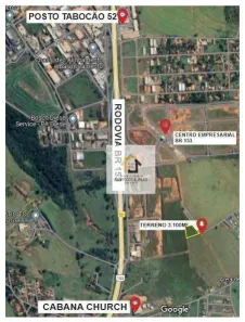 Lote/Terreno à venda, 722m² no Centro Empresarial BR-153, São José do Rio Preto