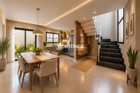 Sobrado com 3 Quartos à venda, 107m² no Abranches, Curitiba