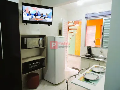 Apartamento com 1 Quarto para alugar, 18m² no Santo Amaro, São Paulo