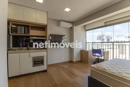 Apartamento com 1 Quarto para alugar, 25m² no Indianópolis, São Paulo
