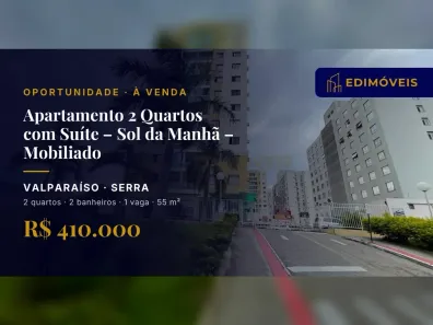 Apartamento com 2 Quartos à venda, 55m² no Valparaíso, Serra