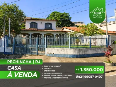 Casa com 6 Quartos à venda, 600m² no Pechincha, Rio de Janeiro
