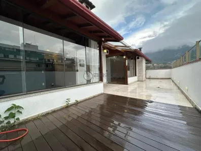 Cobertura com 2 Quartos para alugar, 124m² no Alto, Teresópolis