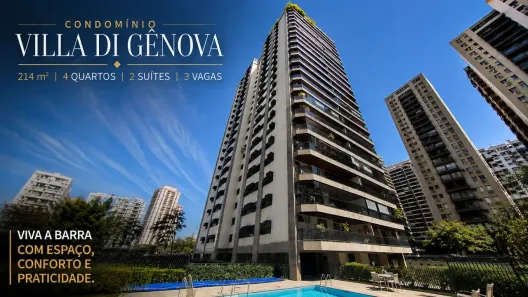 Apartamento com 4 Quartos à venda, 214m² no Barra da Tijuca, Rio de Janeiro