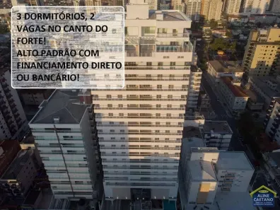 Apartamento com 3 Quartos à venda, 133m² no Canto do Forte, Praia Grande