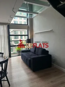 Apartamento com 1 Quarto para alugar, 50m² no Vila Nova Conceição, São Paulo