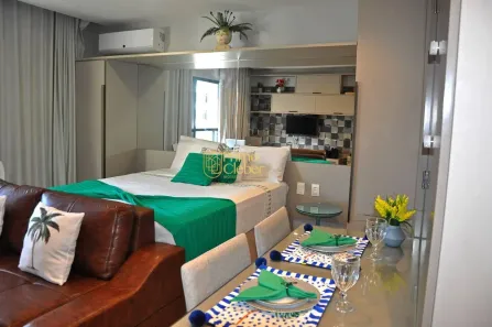 Apartamento com 1 Quarto à venda, 31m² no Ponta Verde, Maceió