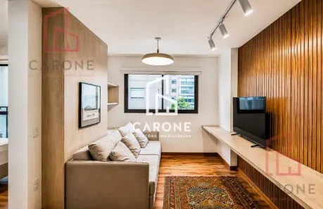 Apartamento com 1 Quarto para alugar, 36m² no Moema, São Paulo