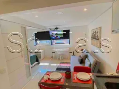 Flat com 1 Quarto para alugar, 29m² no Jardim Paulista, São Paulo