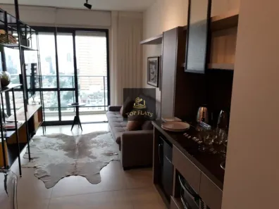 Flat com 1 Quarto para alugar, 40m² no Vila Nova Conceição, São Paulo