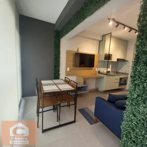 Apartamento com 1 Quarto para alugar, 33m² no Cerqueira César, São Paulo