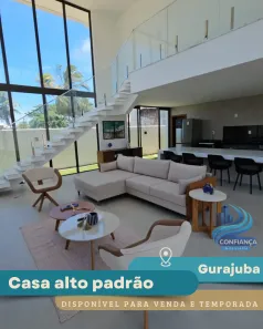 Casa de Condomínio com 7 Quartos para venda ou aluguel, 422m² no Guarajuba (Monte Gordo), Camaçari