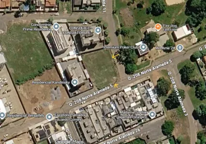 Lote/Terreno à venda, 987m² no Plano Diretor Norte, Palmas